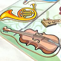 Musical Wood Puzzle