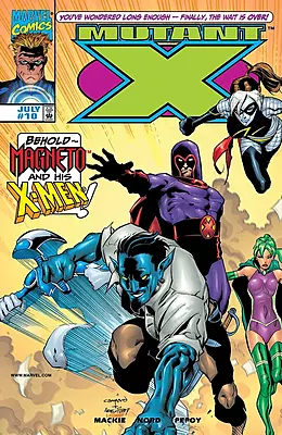 Mutant X #10 (Marvel Comics July 1999)