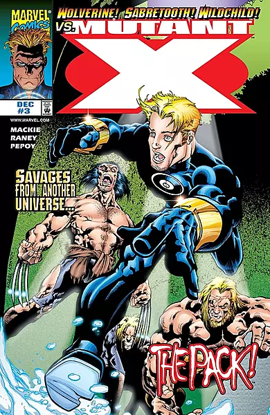 Mutant X #3 (Marvel Comics December 1998)