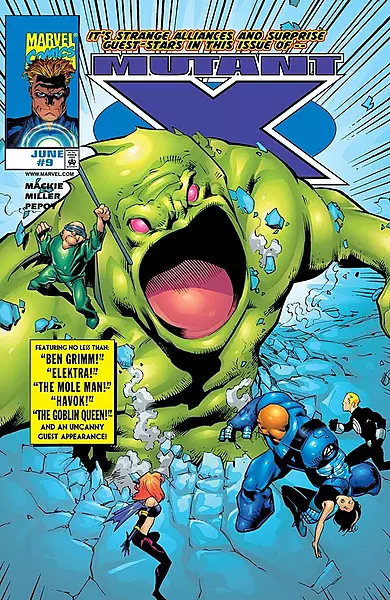 Mutant X #9 (Marvel Comics June 1999)