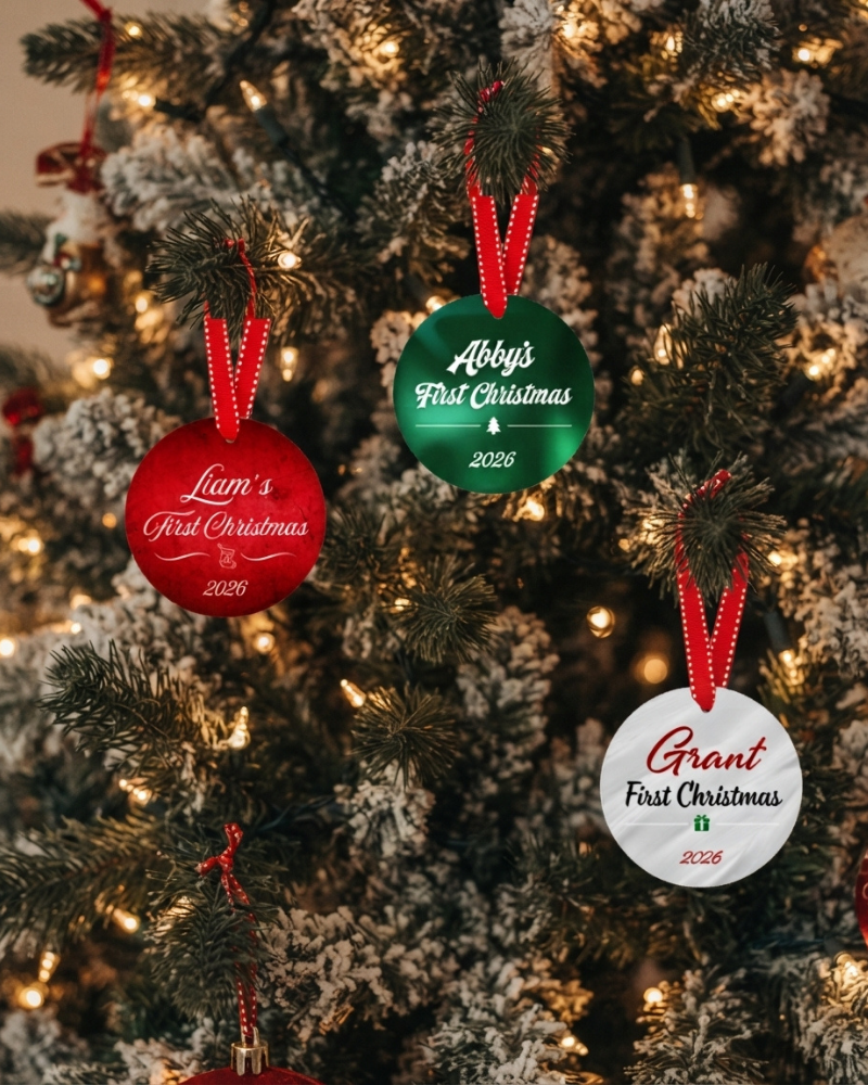 Tiny Traditions Series Baby’s First Christmas Ornament
