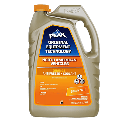 Peak Original Equipment Technology Orange Antifreeze + Coolant