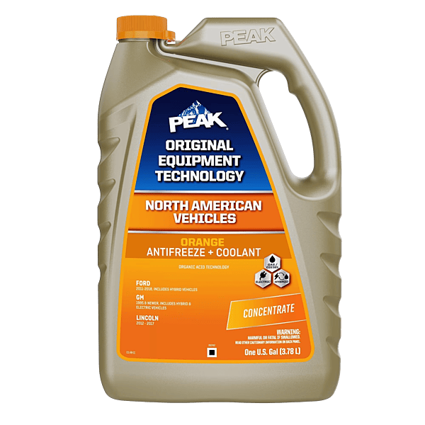 Peak Original Equipment Technology Orange Antifreeze + Coolant