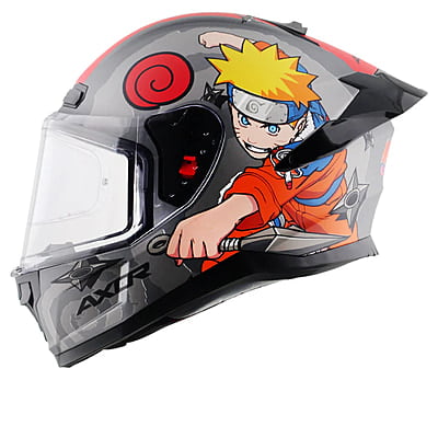 AXOR SABER NARUTO DULL BLACK ORANGE (XL)
