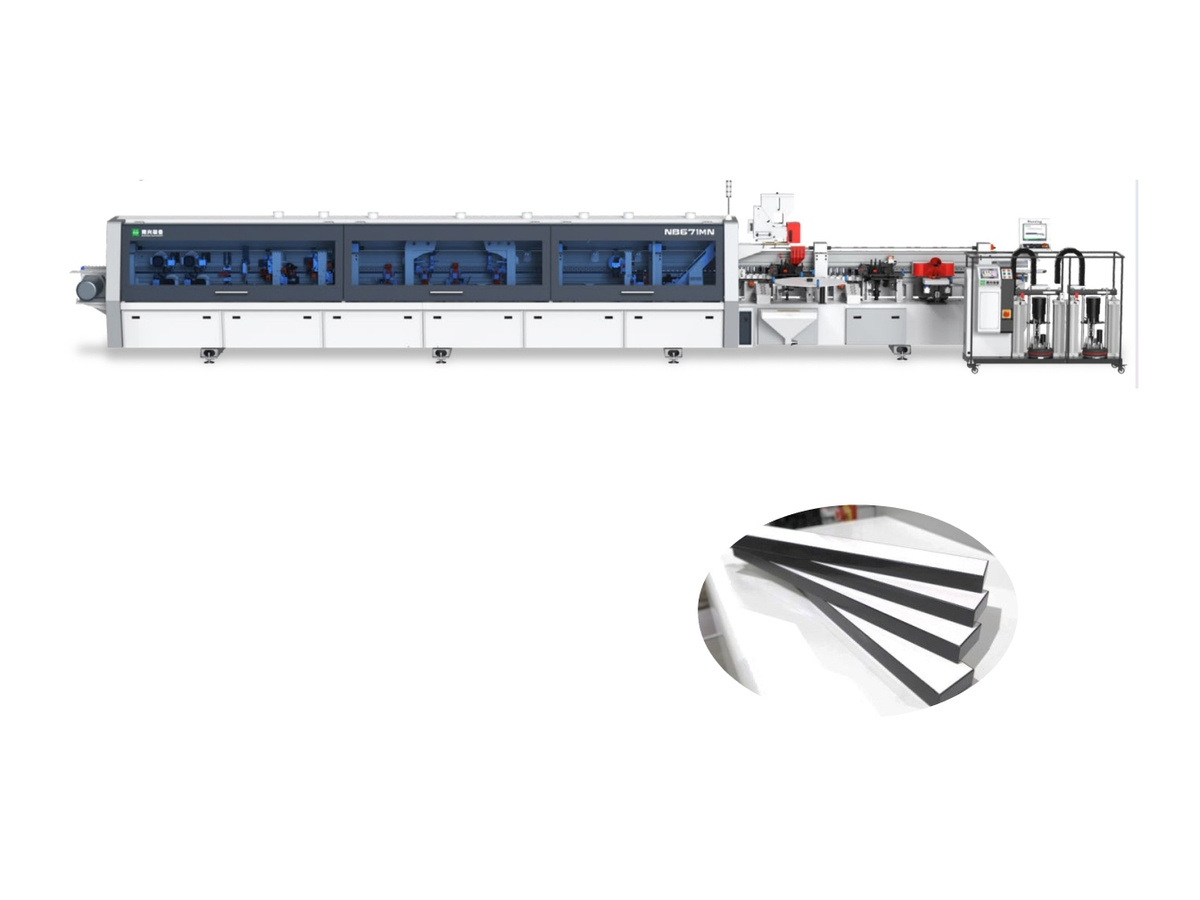 Nanxing Edge Banding Machine NB671EMN(NB7CJMN) for Narrow Edges | Pre Melter | Pneumatic – image 2