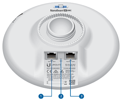 Ubiquiti 5 GHz NanoBeam AC, Gen2 NBE-5AC-Gen2