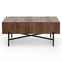 Colorado Square Metal Leg Coffee Table Colorado Square Metal Leg Coffee Table