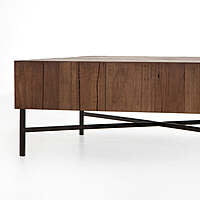 Colorado Square Metal Leg Coffee Table Colorado Square Metal Leg Coffee Table