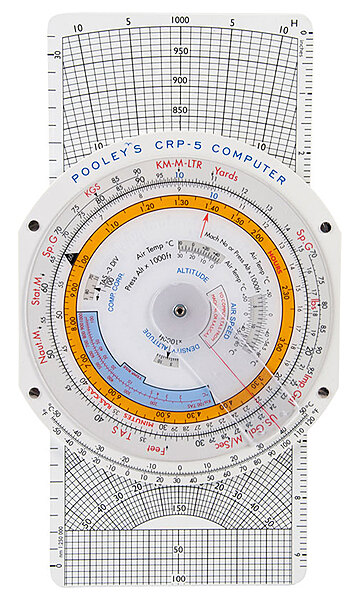 POOLEYS CRP-5W Flight Computer with Windarm