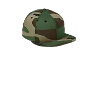 New Era Flat Bill Snap Back Cap