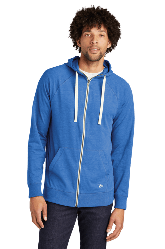 NEA122 CHAMARRA CON CAPUCHA CABALLERO NEW ERA SUEDED COTTON BLEND