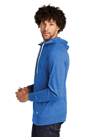 NEA122 CHAMARRA CON CAPUCHA CABALLERO NEW ERA SUEDED COTTON BLEND