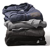 NEA141 CHAMARRA TERMICA CON CAPUCHA CABALLERO NEW ERA 