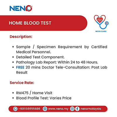 NENO Home Blood Test NENO Home Blood Test