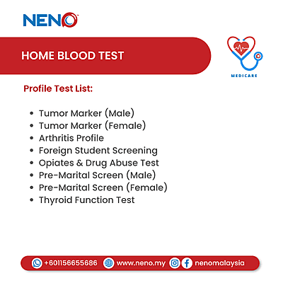 NENO Home Blood Test NENO Home Blood Test