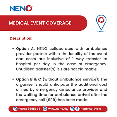 Medical Event Coverage Medical Event Coverage