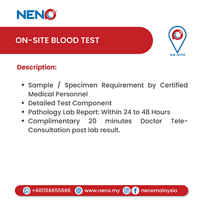 NENO On-Site Blood Test NENO On-Site Blood Test