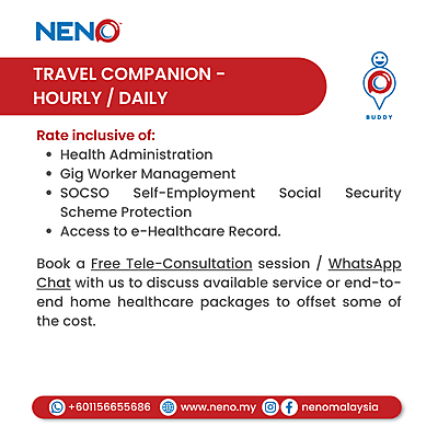 NENO Travel Companion (Hourly/Daily)