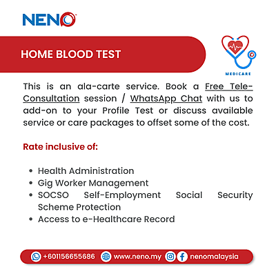NENO Home Blood Test NENO Home Blood Test