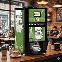 Atlantis Neo 3-lane beverage dispenser with a dedicated coin payment module installed. Atlantis Neo 3-lane beverage dispenser with a dedicated coin payment module installed.