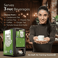 Atlantis Neo 3-lane tea and coffee machine designed for coin-based payments in offices. Atlantis Neo 3-lane tea and coffee machine designed for coin-based payments in offices.