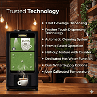 Modern Atlantis Neo coin-operated 3-lane vending unit for automated hot drinks. Modern Atlantis Neo coin-operated 3-lane vending unit for automated hot drinks.