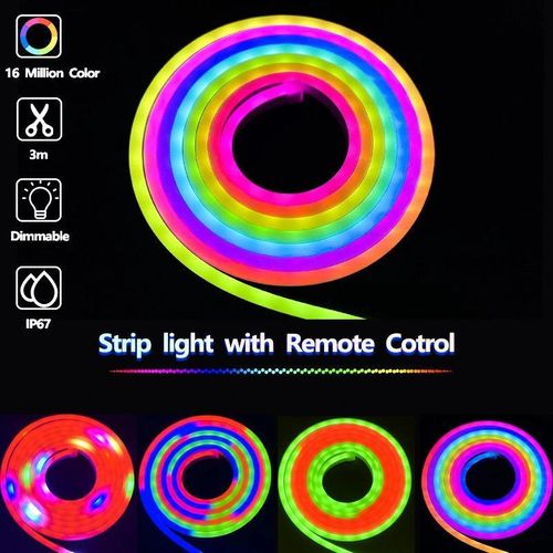 NEON LIGHT WITH REMOTE CONTROL - 5METER
