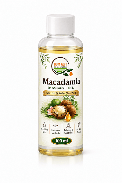 BBM Macadamia Massage Oil 100ML