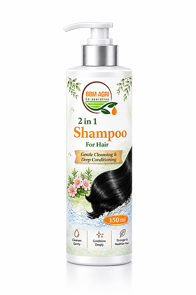 BBM 2 in  1 Shampoo & Conditioner  150ml