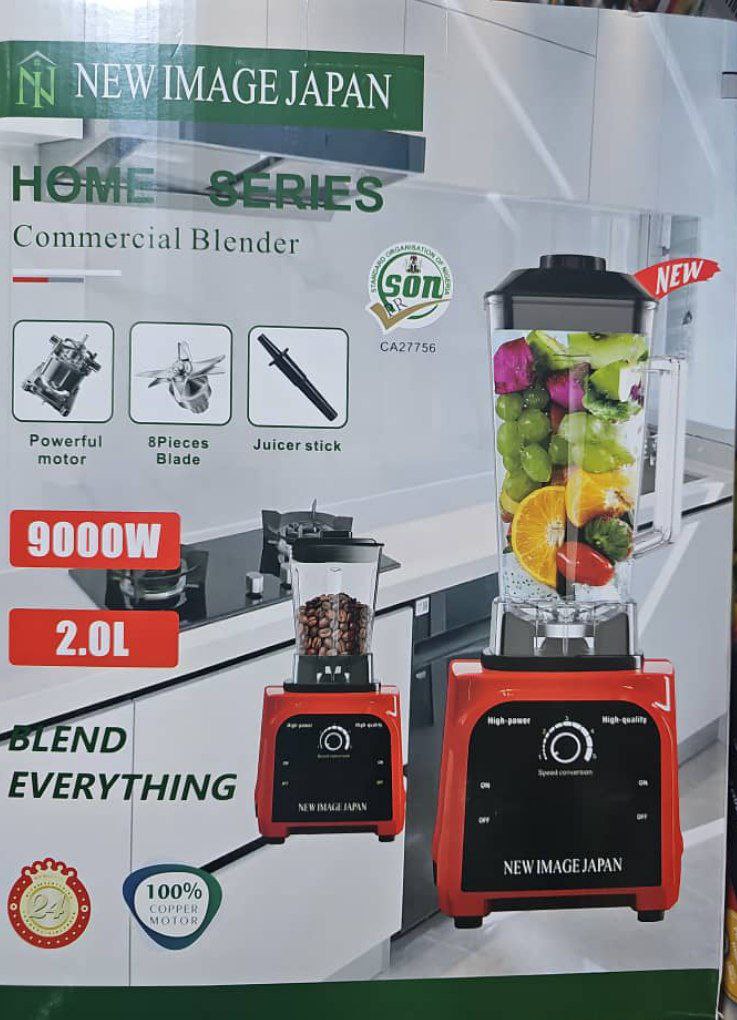 NEW IMAGE JAPAN 2IN1 COMMERCIAL BLENDER - 9000W
