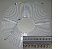 Neon-Flex 0612, UL-24VDC, 10 Watts/meter, 60LM/W, Dimmable, Cuts 8.3mm, Side Bend, 2mt/6.4ft/2700K