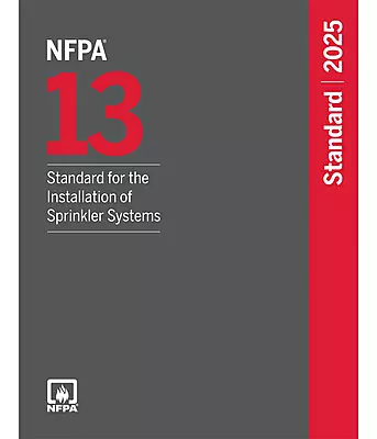 NFPA 13 Code 2025 Sprinkler System Installation