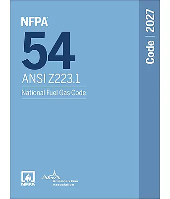 NFPA 54 Code 2024 National Fuel Gas