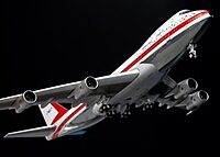 Boeing Company 747-100 (first flight celebration new mould first launch