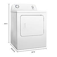 Amana® NGD4655EW 6.5 cu. ft. Gas Dryer with Wrinkle Prevent Option Amana® NGD4655EW 6.5 cu. ft. Gas Dryer with Wrinkle Prevent Option