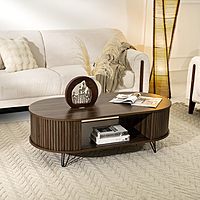 Lukas Fluted Coffee Table