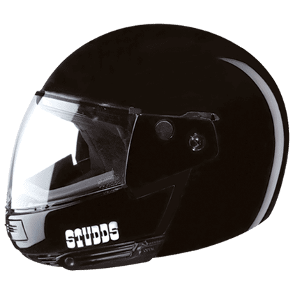 STUDDS NINJA PASTEL PLAIN BLACK C/V (L)