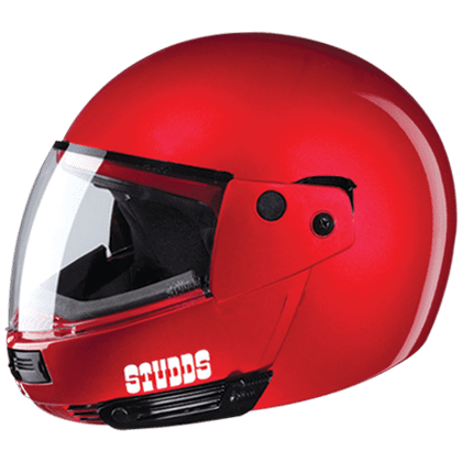 STUDDS NINJA PASTEL PLAIN CHERRY RED C/V (XL)