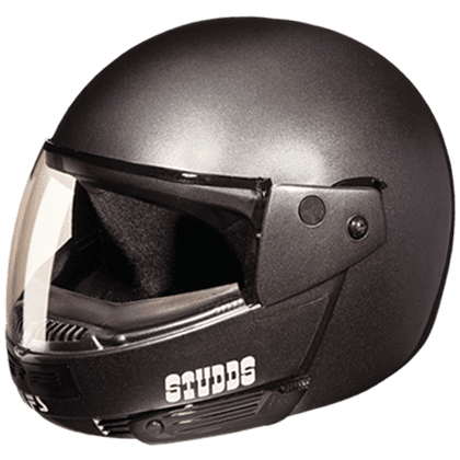 STUDDS NINJA PASTEL PLAIN GUN GRAY C/V (XL)