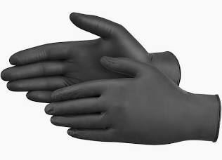 NITRIL GLOVES BLACK L 100/PACK NITRIL GLOVES BLACK L 100/PACK