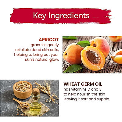 Himalaya Gentle Exfoliating Apricot Scrub (100gm)