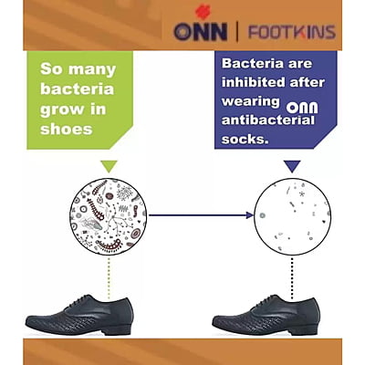 ONN Crew Fully Terry Fashion Socks