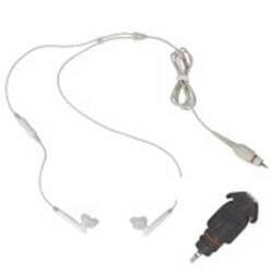 Wireless Overt Audio Kit for Fast PTT (White) — NNTN8748A