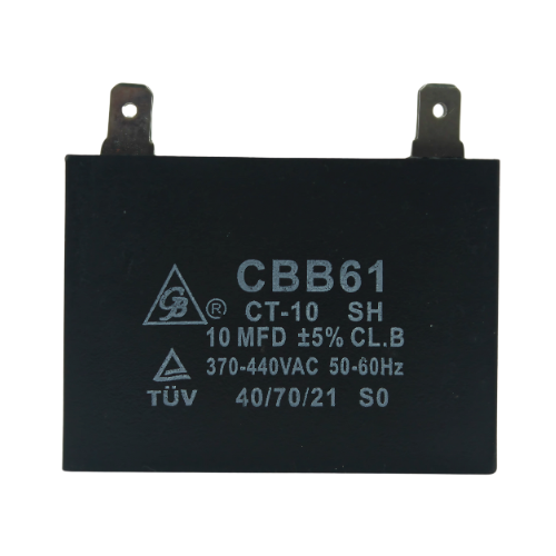 Capacitor Ventilador 10 Mf 370 / 450 Vac - Ct-10