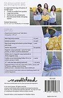 Go Anywhere Bag Pattern | Noodlehead | #NOO530