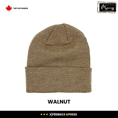 Tuque à revers - Nordic (Mérino)