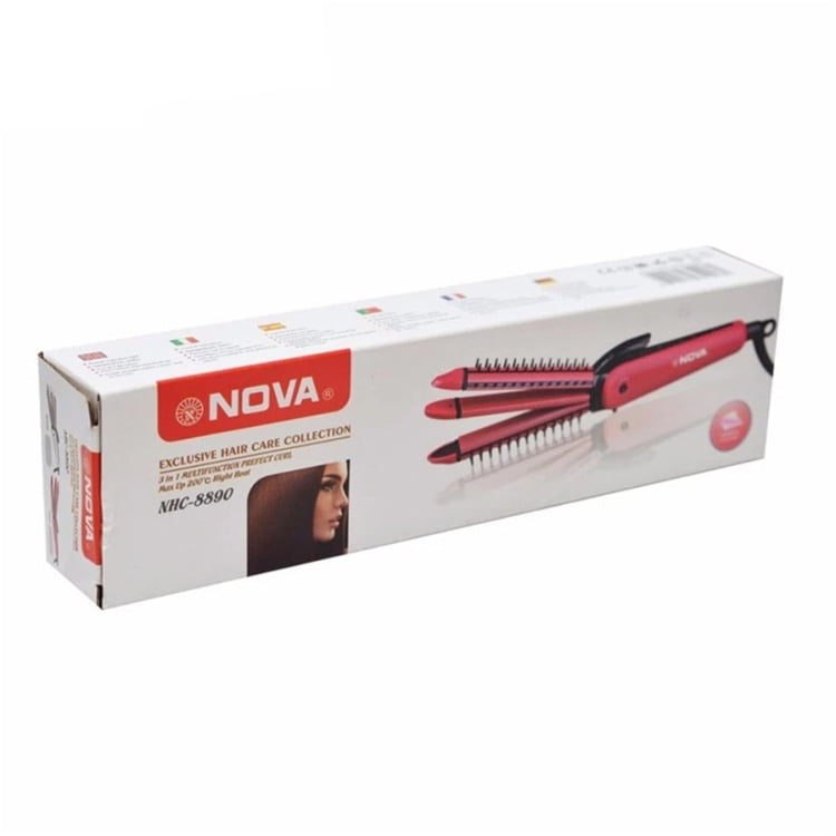 Nova Hair Straightener 3in1