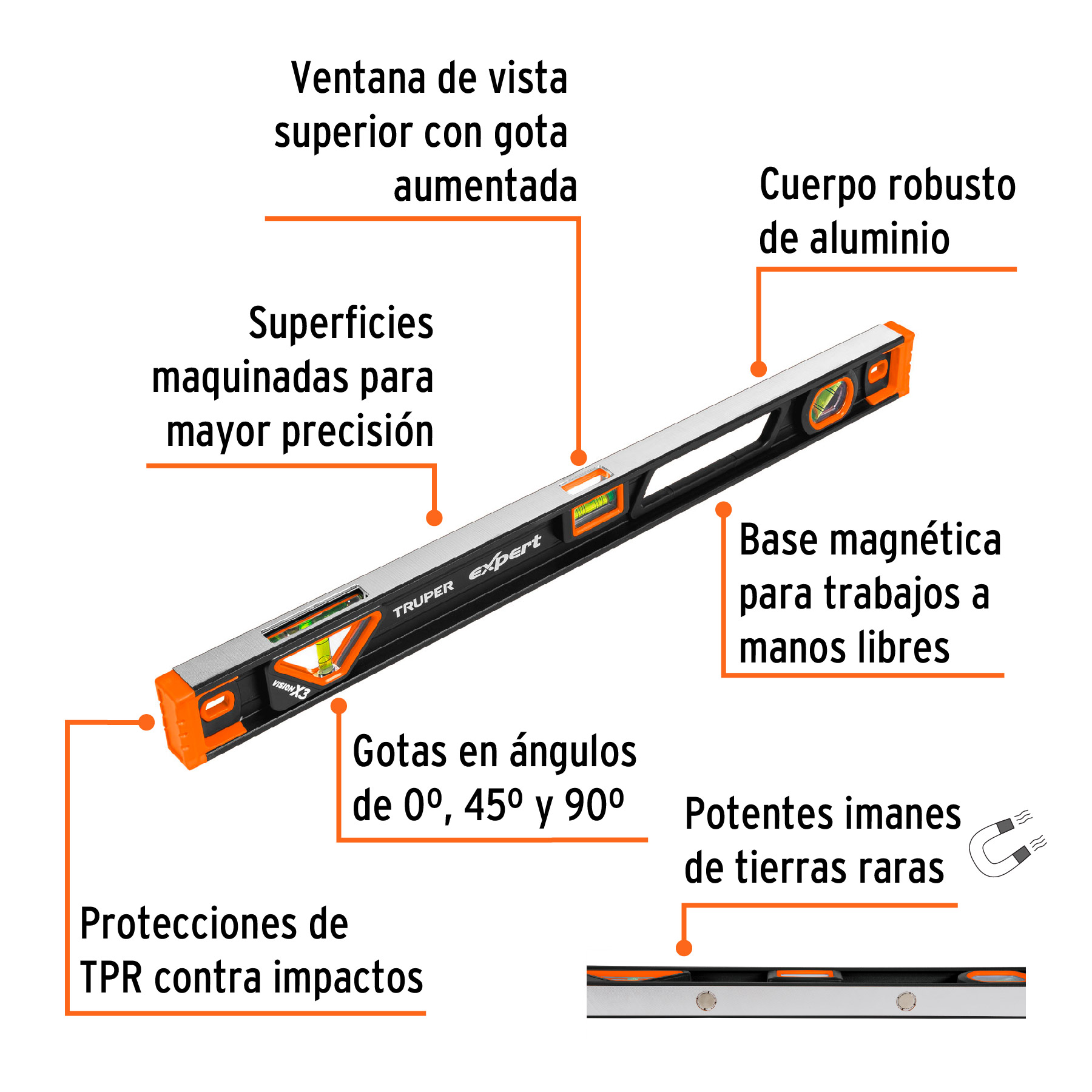 nivel-profesional-magnético-24-c-protección-tpr-expert-np-24x-14626