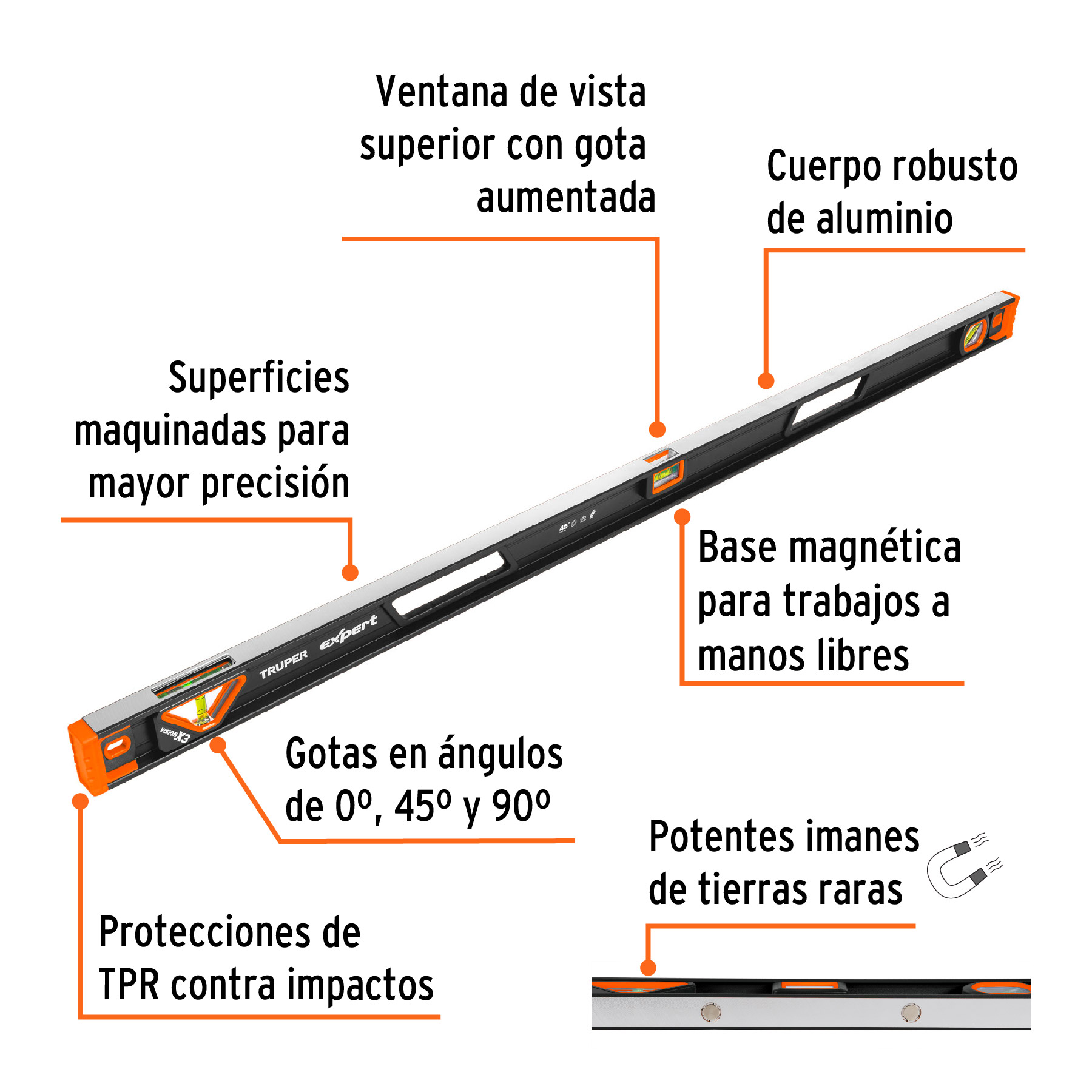 nivel-profesional-magnético-48-c-protección-tpr-expert-np-48x-14629