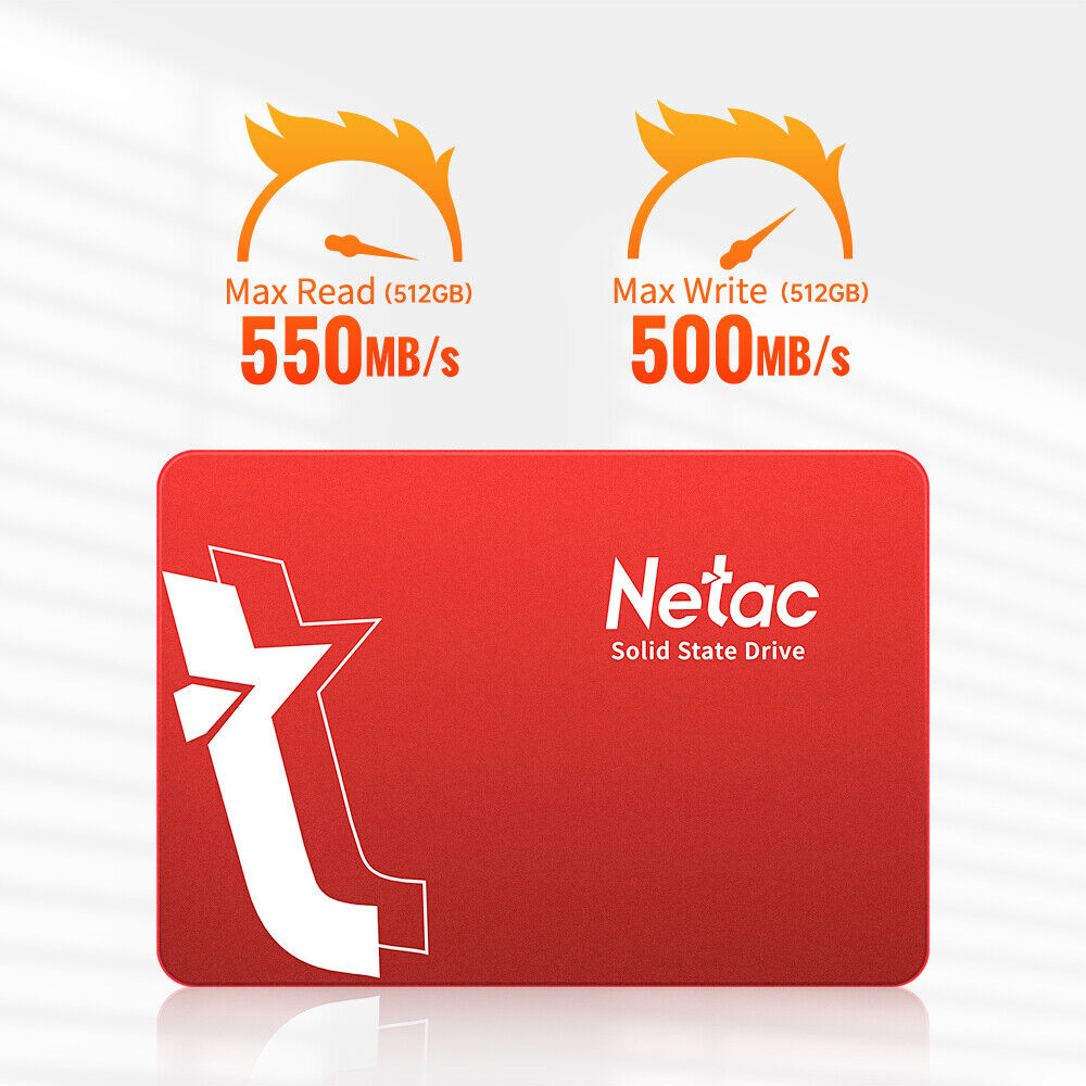 NETAC N600S 2.5” SATA INTERNAL SSD 2TB - NT01N600S-002T-S3X